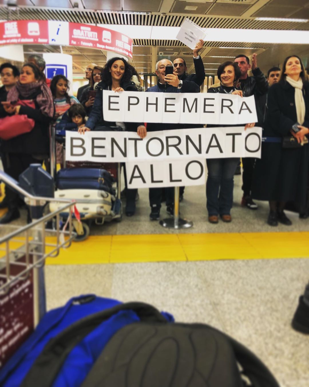 Photo taken at Terminal 3 Fumicino Airport Rome